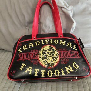 Sourpuss | Traditional Tattooing Bowler Purse